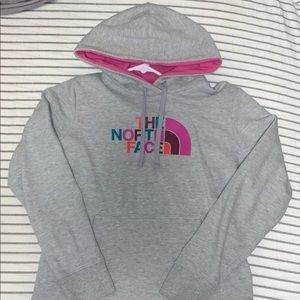 North Face sweatshirt